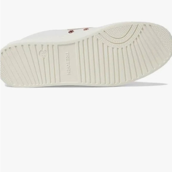 Tretorns from Tuckernuck NyLite Leather White/RoseGold 6.5M - Picture 8 of 12